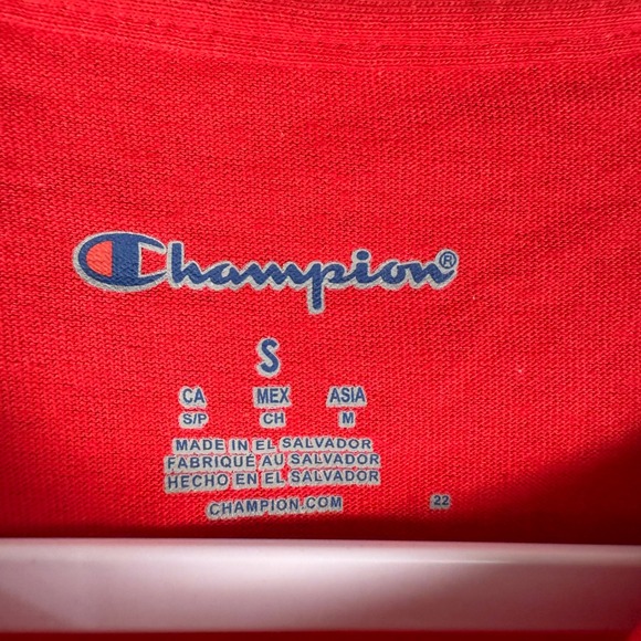 NWT Champion Cincinnati Bearcats Reds Cincy Baseball Shirt Mens S‎ Short Sleeve - Picture 3 of 8